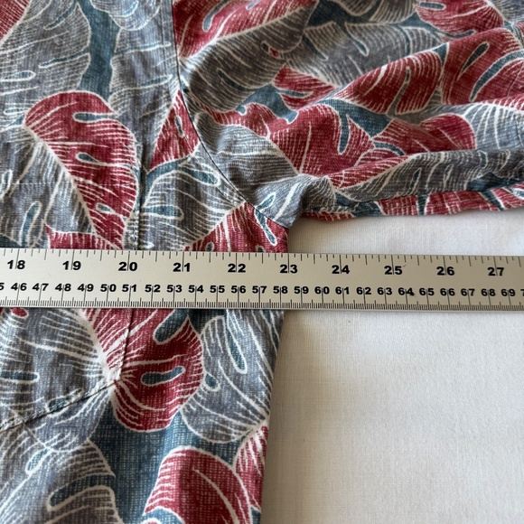 Cooke Street Honolulu Men's Vintage Short Sleeve Tropical Cotton Button Shirt M - Picture 9 of 12